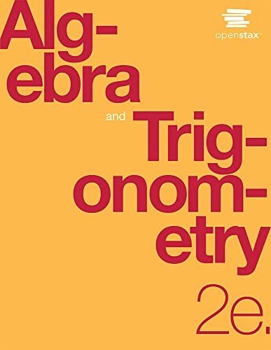 Capa do livro Algebra and Trigonometry 2e