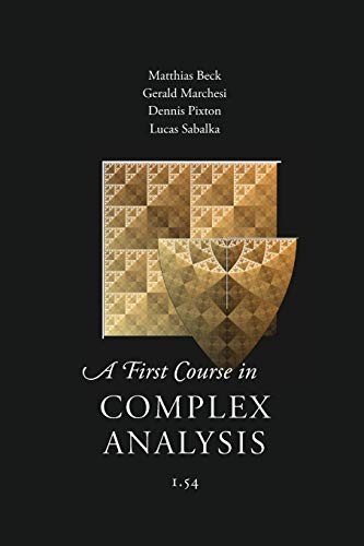 Capa do livro A First Course in Complex Analysis