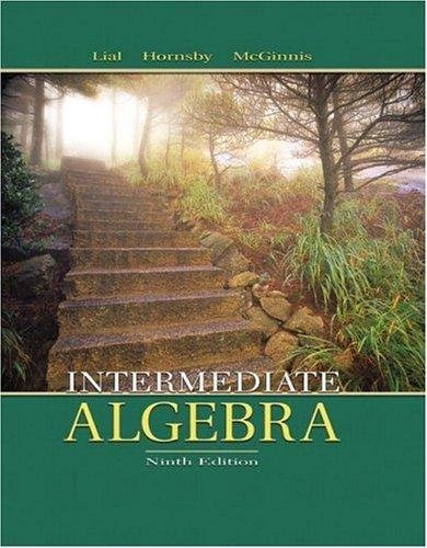 Capa do livro Intermediate Algebra 2e
